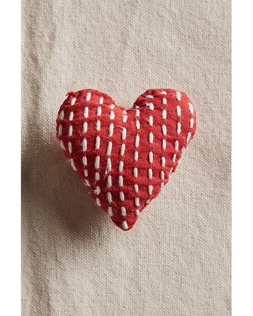 Free People Red Pocket Heart
