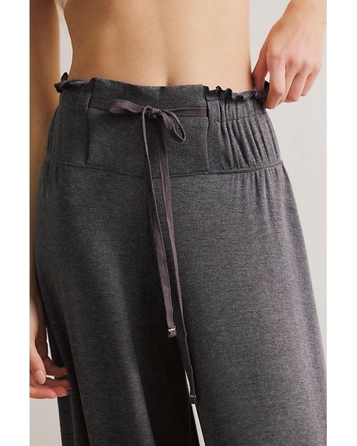 Intimately By Free People Gray Dream State Lounge Trousers By