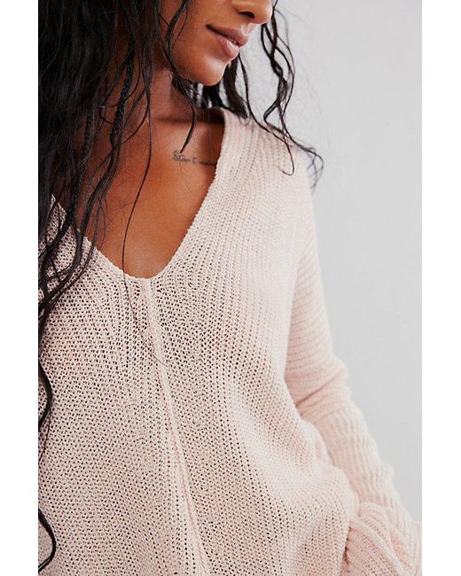 Free People Multicolor We The Free Jamie V-neck Sweater