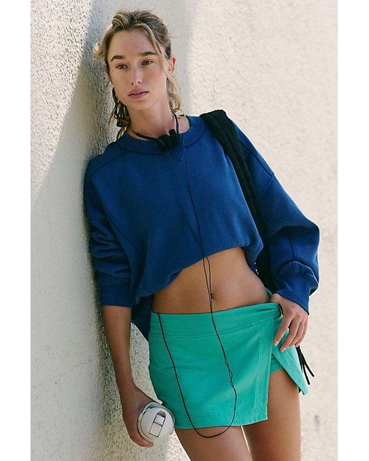 Fp Movement Blue Hot Shot Mini Skort