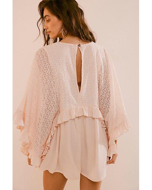 Free People Natural As You Are Romper
