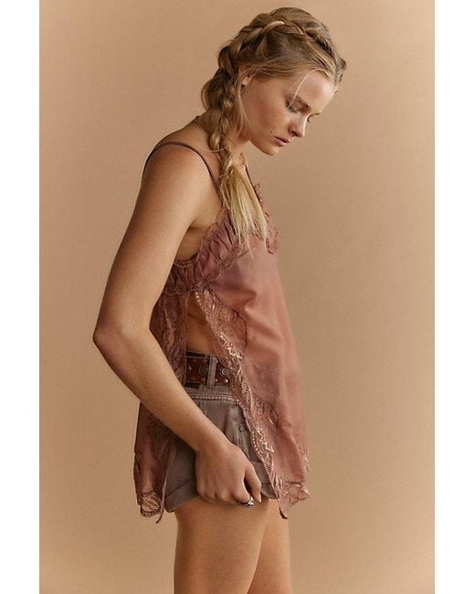 Intimately By Free People Brown Side Eye Cami By