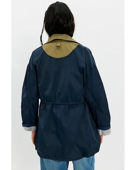 Free People Blue Captains Jacket