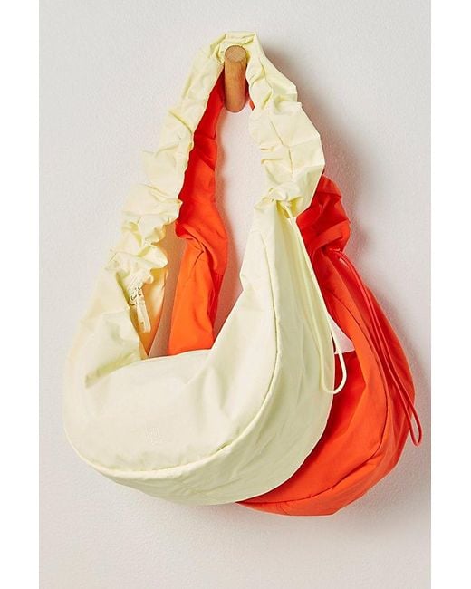 GotBag Orange Got Ruffle Moon Sling Bag By