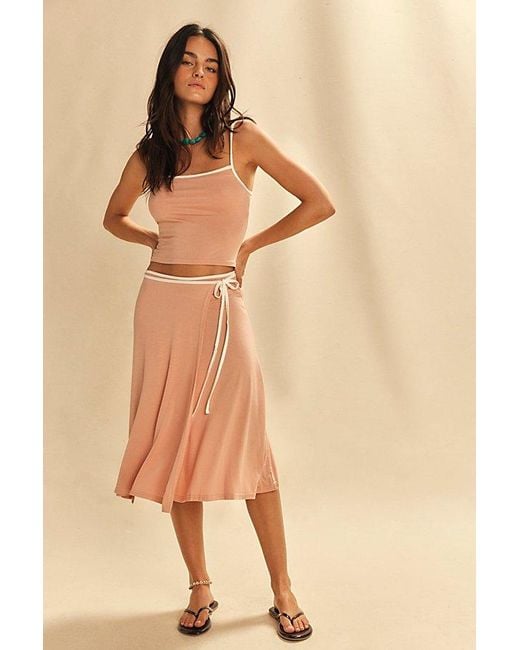 free-est Natural Opal Skirt Set By