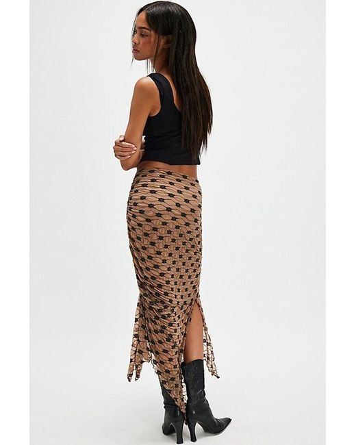 Free People Black Margot Convertible Maxi Skirt