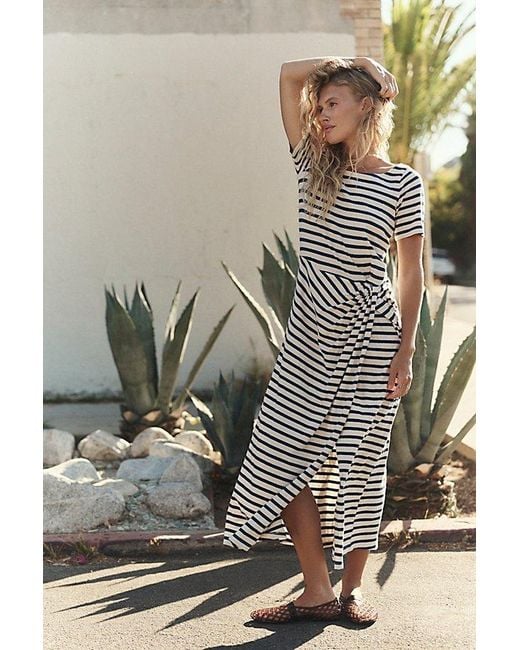 free-est Multicolor Born To Beach Midi Dress By