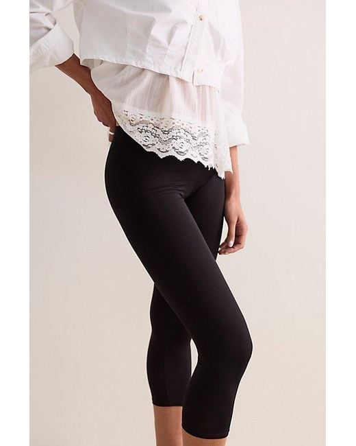 Only Hearts Black So Fine Capri Leggings