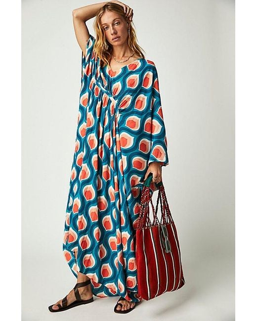 Free People Blue Groovy Ba