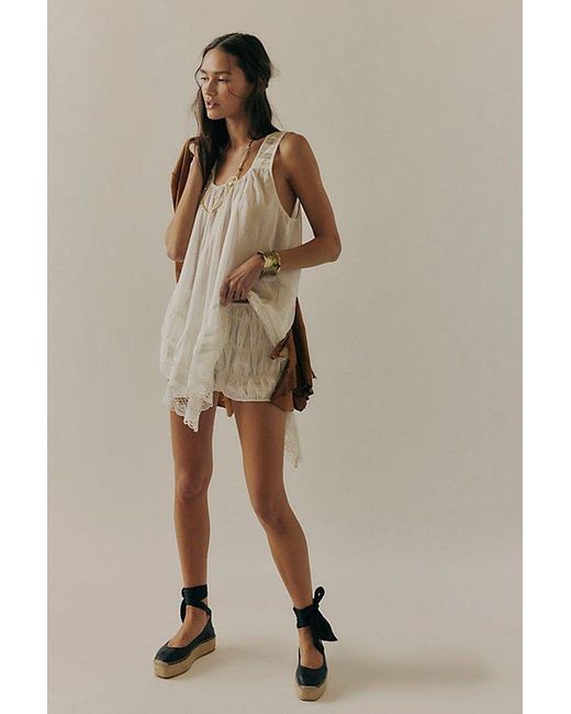 Free People Brown Coretta Tunic