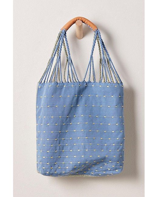 Mercado Global Blue Apolonia Tote