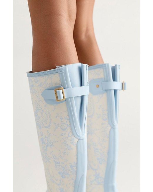 Hunter Blue X Loveshackfancy Tall Wellies