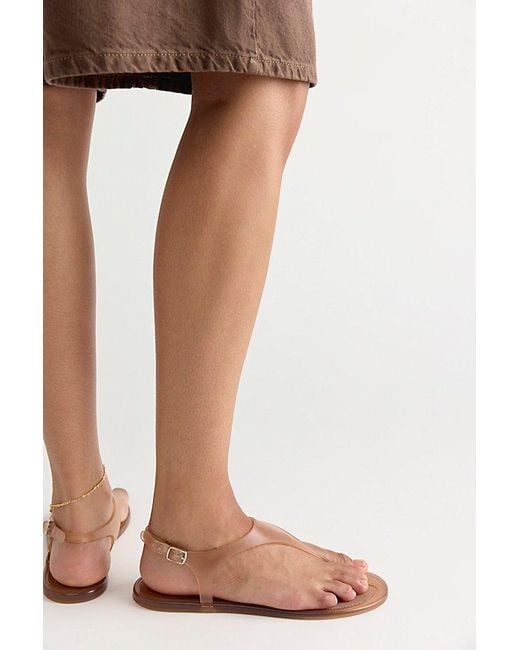 FP Vegan Collection Brown Jovie Jelly Sandals By