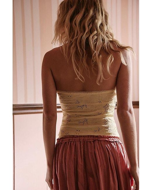 Intimately By Free People Red Ever Afternoon Tube Top By