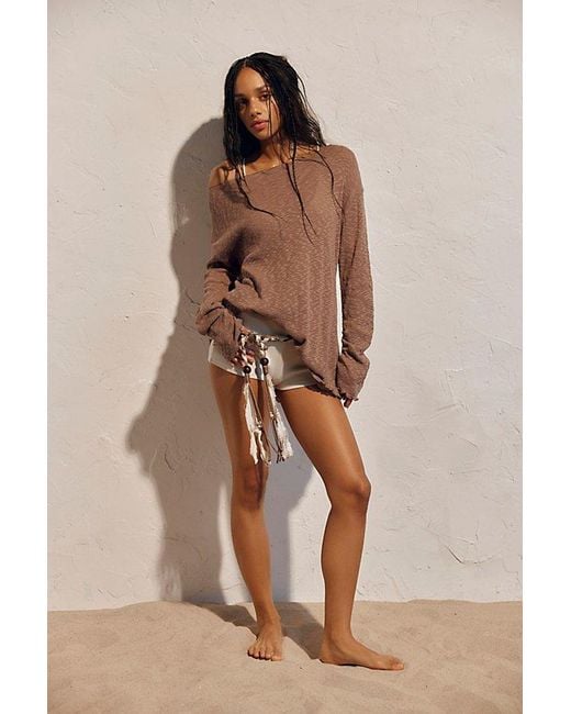 free-est Brown Selena Tunic By