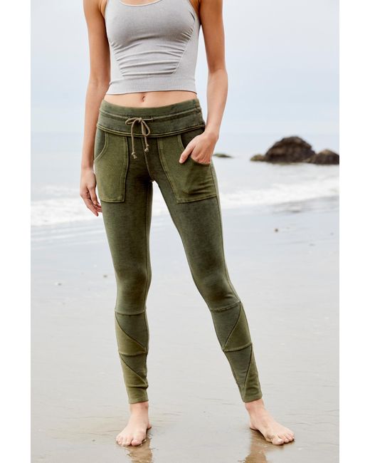 Synthetic Kyoto High-rise Ankle Legging 