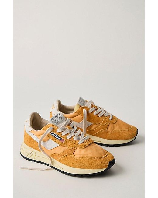 Autry Metallic Reelwind Low Sneakers