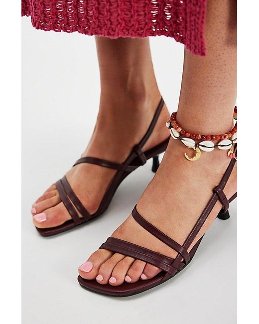 Vagabond Red Vagabond Jonna Strappy Heels By