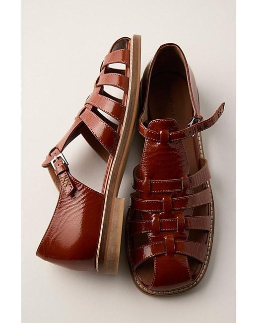 Free People Multicolor Willow Fisherman Sandals