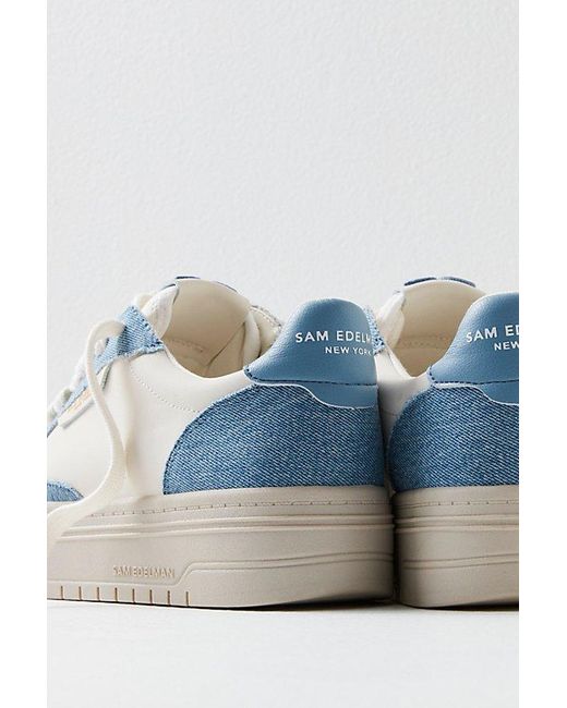 Sam Edelman Blue Blaine Sneakers