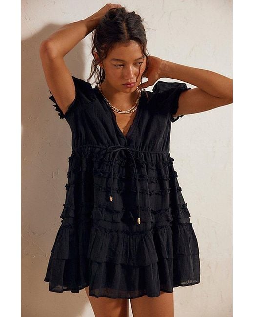 free people black linen mini dress Darcy in 2025-08-14T17:24:41Z Zara | Dresses | Color:Silver & Gold