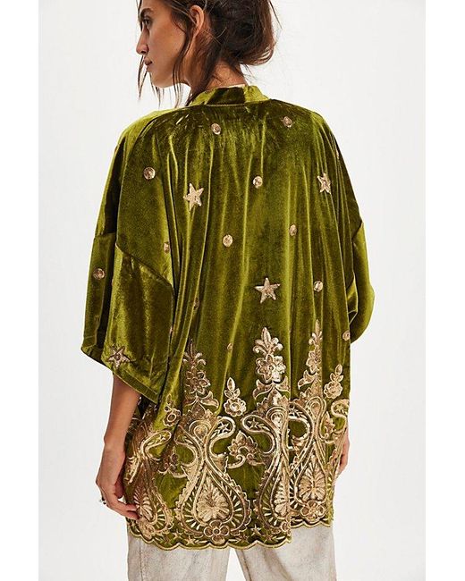 Veste Longue Style Duster Rococo - Vert Glacé, Taille S, Inspiration XVIIIe Siècle (neuve Sans étiquette)