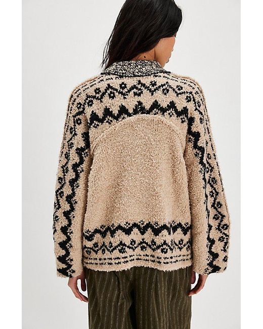 Free People Green Kodiak Cardi