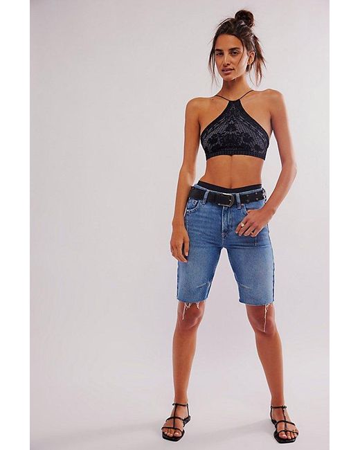 Intimately By Free People Black Pretty Little Seamless Bralette