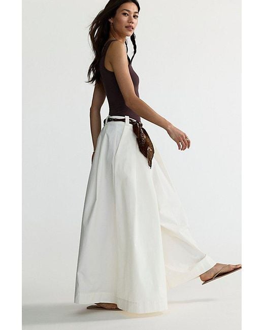 Free People Natural Lasting Impression Wide-Leg Trousers