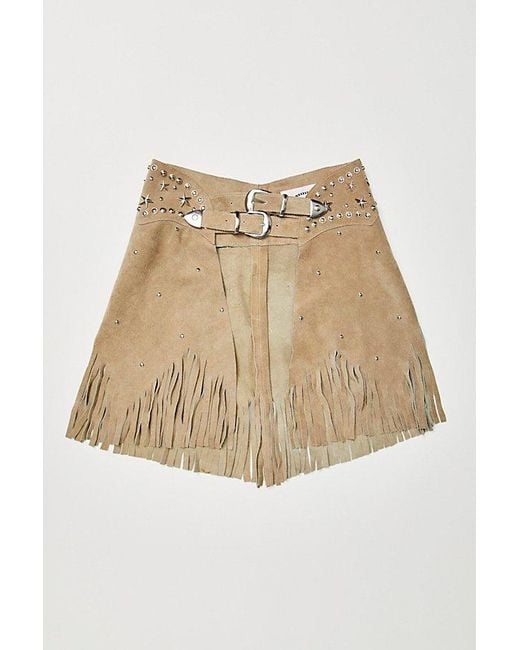 Free People Understated Leather Paris Texas Skirt Belt in