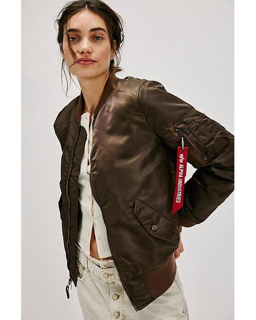 Alpha Industries Black Ma-1W Jacket