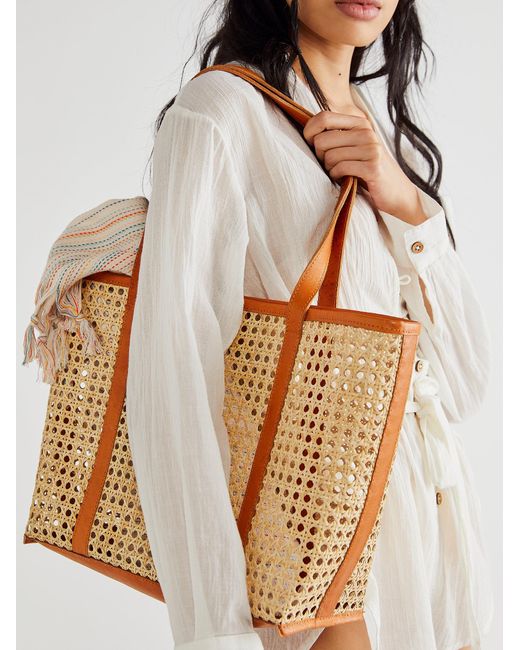santai straw tote