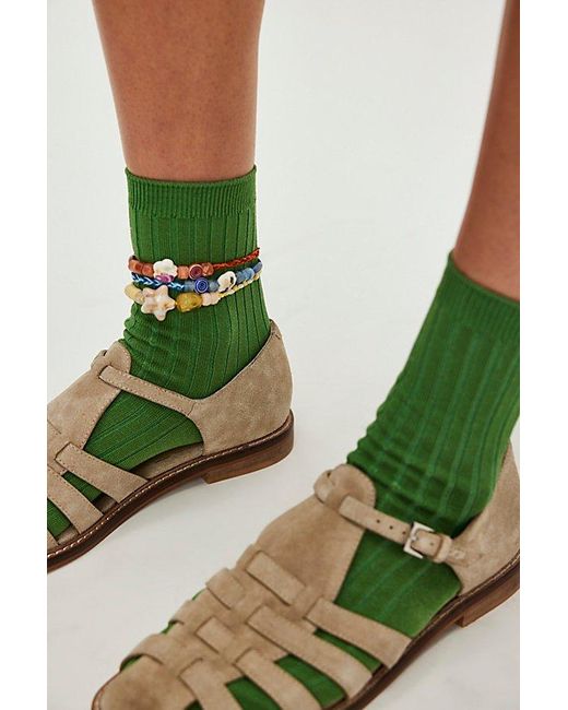 LE BON SHOPPE Green Le Bon Her Socks