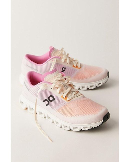 On Shoes Pink Cloud 6 Push Sneakers