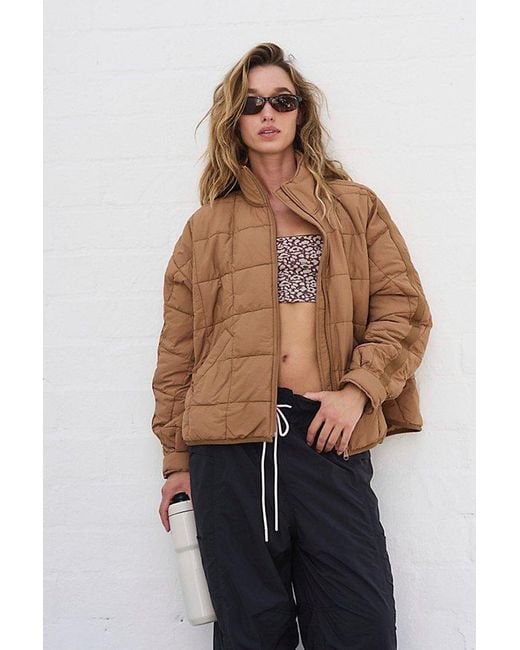 Fp Movement Blue Pippa Packable Puffer Jacket