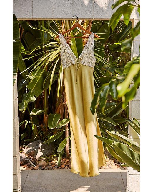 Free People Multicolor Countryside Maxi Slip