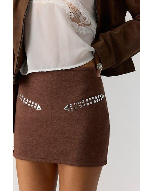 Urban Outfitters Brown Moonshine Skirt