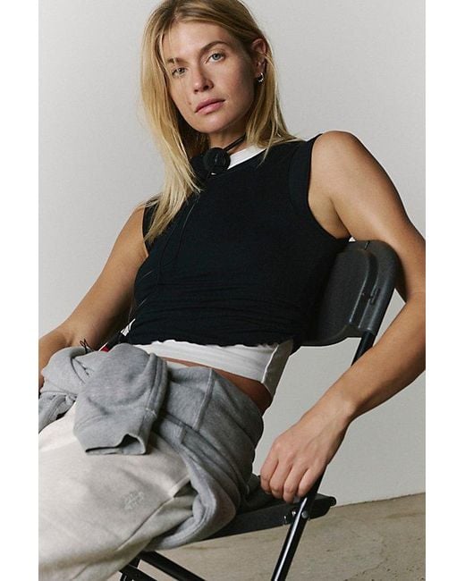 Fp Movement Black Double Point Tee