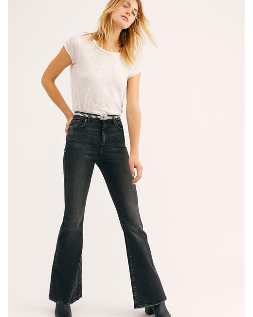 Denim Lee High-rise Flare Jeans 