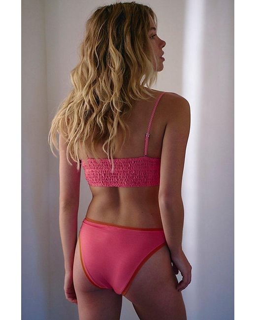 Intimately By Free People Multicolor Rosie Lace Longline Bralette By