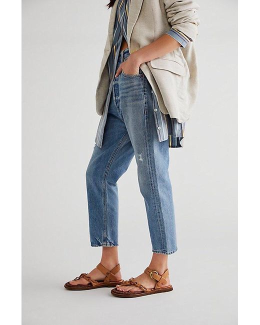 Citizens of Humanity Blue Pony Boy Jeans At Free People In Ingenue, Size: 23