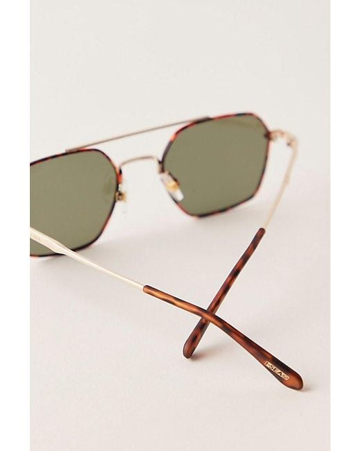 Free People Green Sara Polarized Sunnies