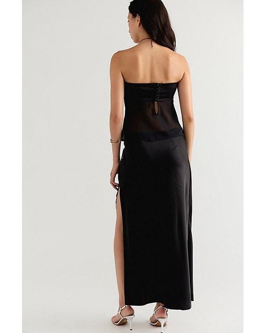 Ownley Black Ricky Maxi Skirt Set