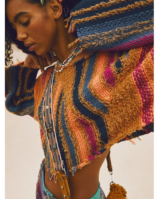 Free People Baja Pullover | Lyst
