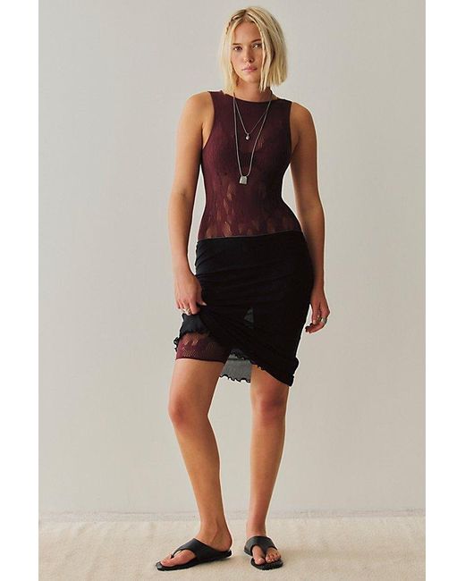 Intimately By Free People Multicolor Extra Or Nothing Bike Short Romper By