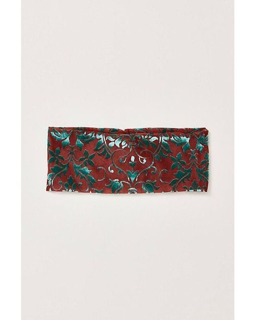 Free People Multicolor Victoria Velvet Soft Headband