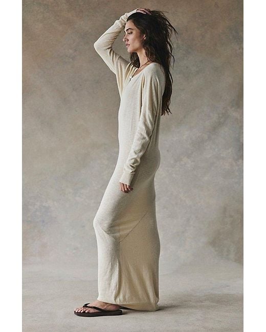 free-est Multicolor Hollis Sweater Midi Dress By
