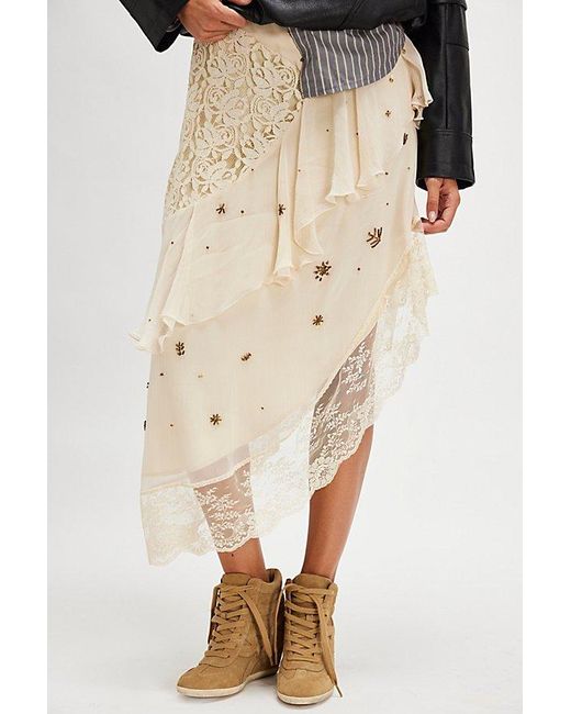 Ash Natural Boradia Wedge Sneakers