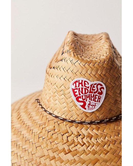 Free People Brown Summer Love Lifeguard Hat
