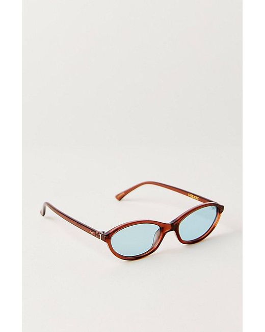 Free People Multicolor Rachel Round Polo Sunglasses